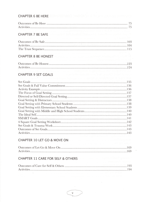 Full Value School Table of Contents page 3