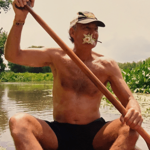 Karl Rohnke canoeing 2007