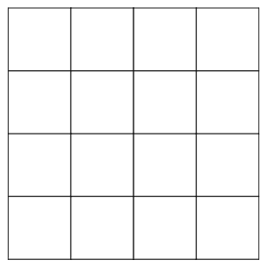 Diagram of many squares